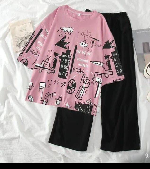 SOFT COTTAN PJ SUT FOR WOMENS AND GIRLS