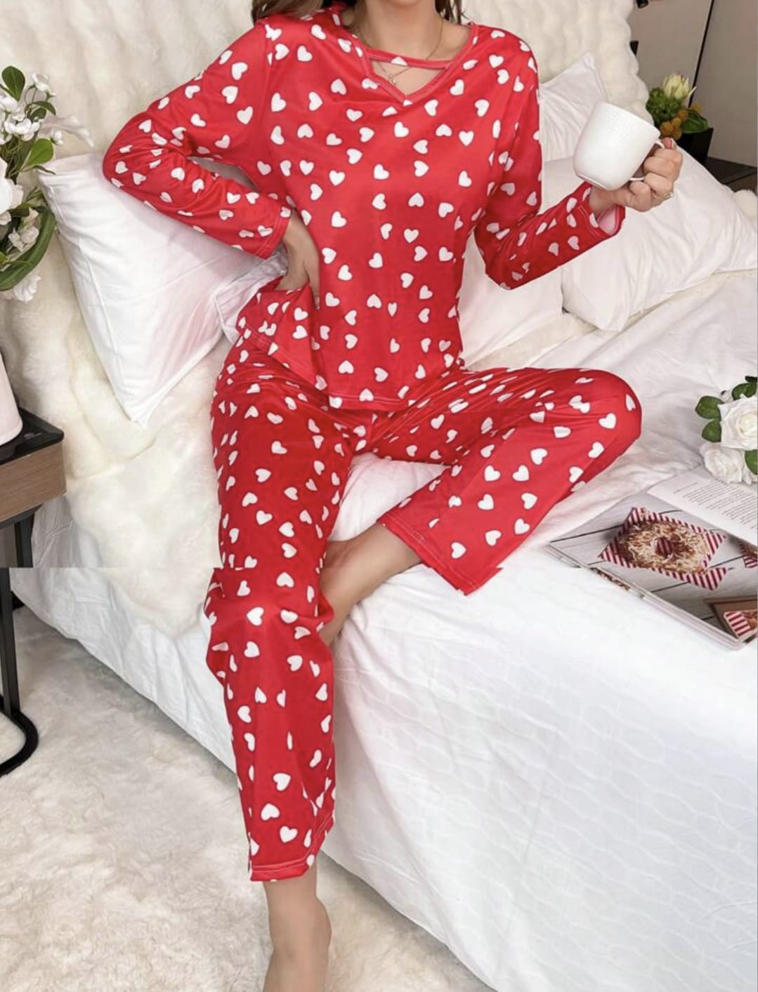 Night Wear for Women Night suit for girls and women, Sleeping Dress Girls Sleepwear Sexy Loungewear Sleeping Suit lingerie T shirt and Pajama ,Night Dress for girls and women