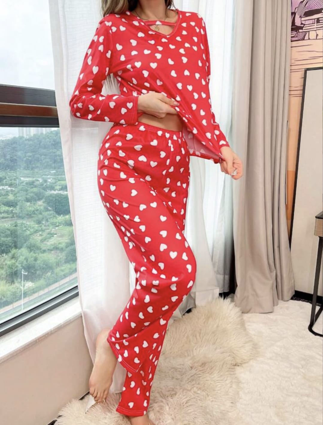 Night Wear for Women Night suit for girls and women, Sleeping Dress Girls Sleepwear Sexy Loungewear Sleeping Suit lingerie T shirt and Pajama ,Night Dress for girls and women