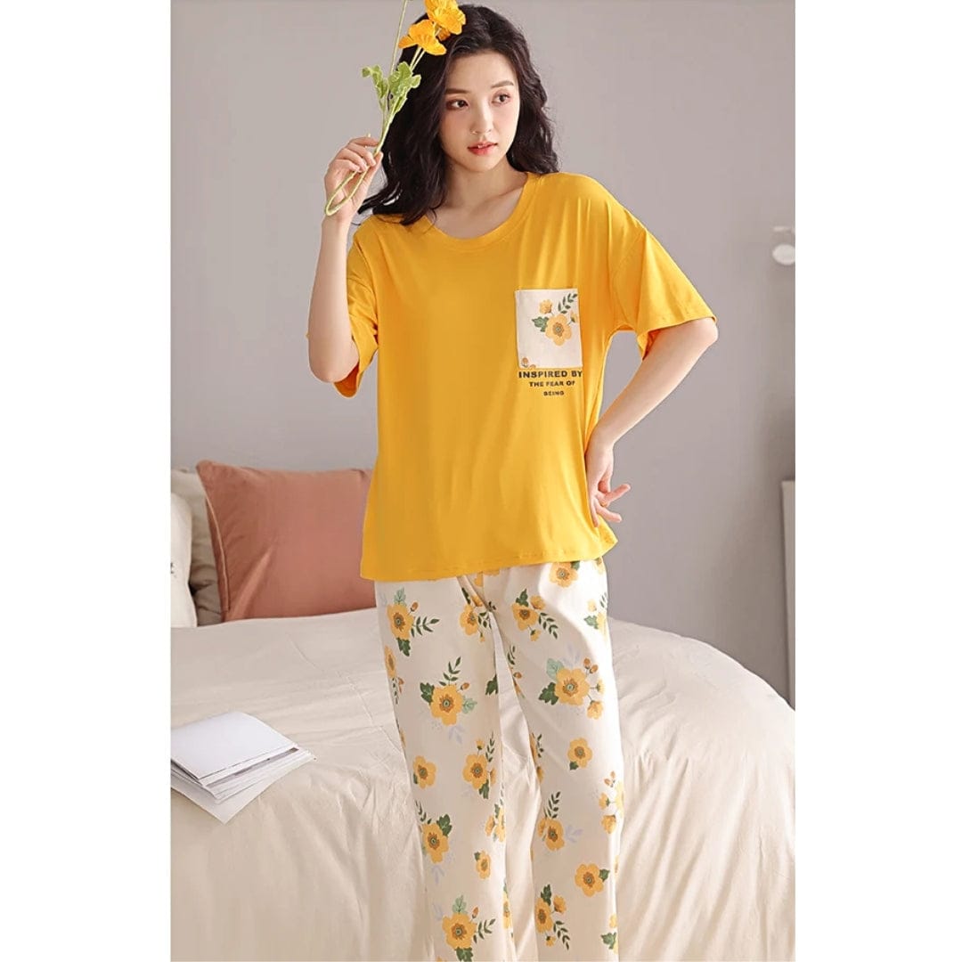 Night Wear for Women Night suit for girls and women, Sleeping Dress Girls Sleepwear Sexy Loungewear Sleeping Suit lingerie T shirt and Pajama ,Night Dress for girls and women