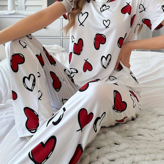 Night Wear for Women Night suit for girls and women, Sleeping Dress Girls Sleepwear Sexy Loungewear Sleeping Suit lingerie T shirt and Pajama ,Night Dress for girls and women