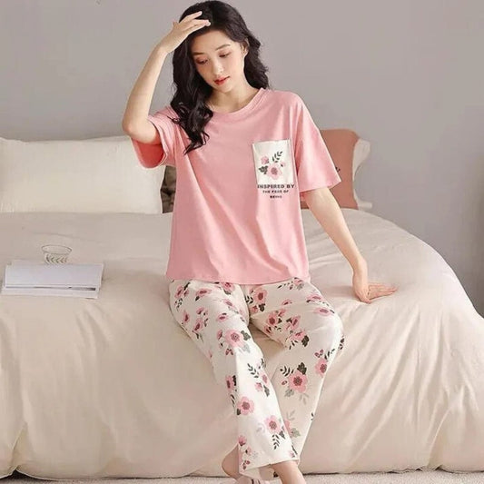 Night Wear for Women Night suit for girls and women, Sleeping Dress Girls Sleepwear Sexy Loungewear Sleeping Suit lingerie T shirt and Pajama ,Night Dress for girls and women