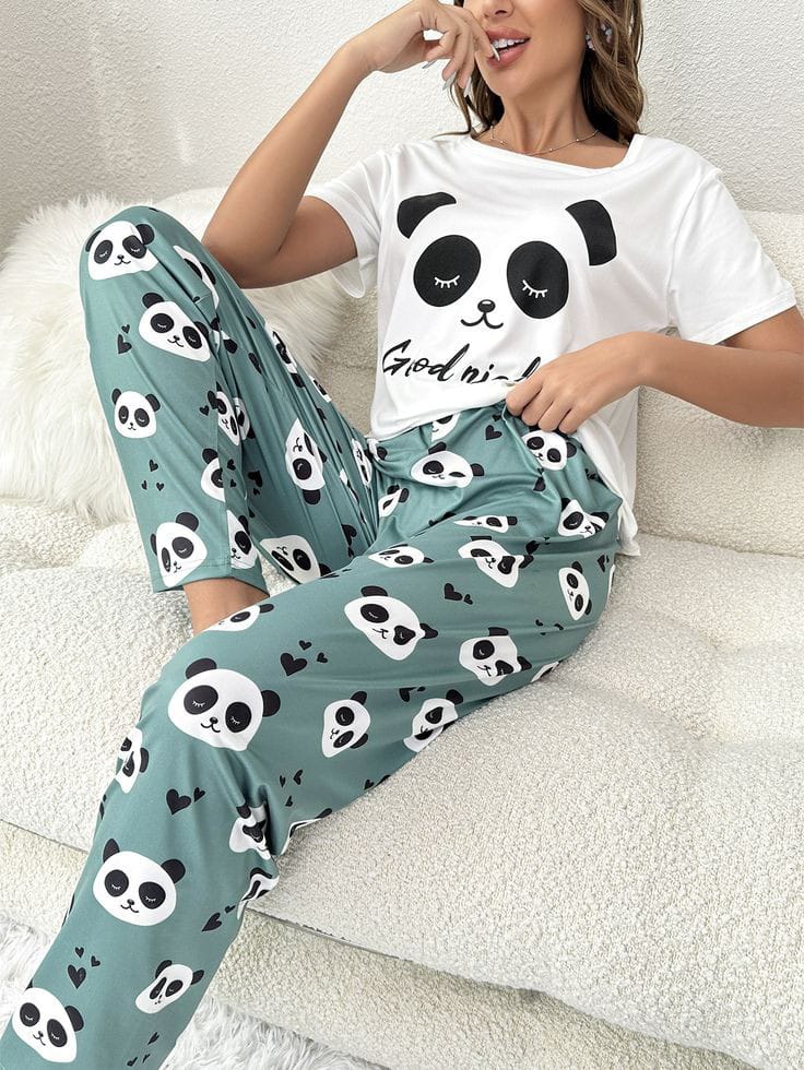 Night Wear for Women Night suit for girls and women, Sleeping Dress Girls Sleepwear Sexy Loungewear Sleeping Suit lingerie T shirt and Pajama ,Night Dress for girls and women