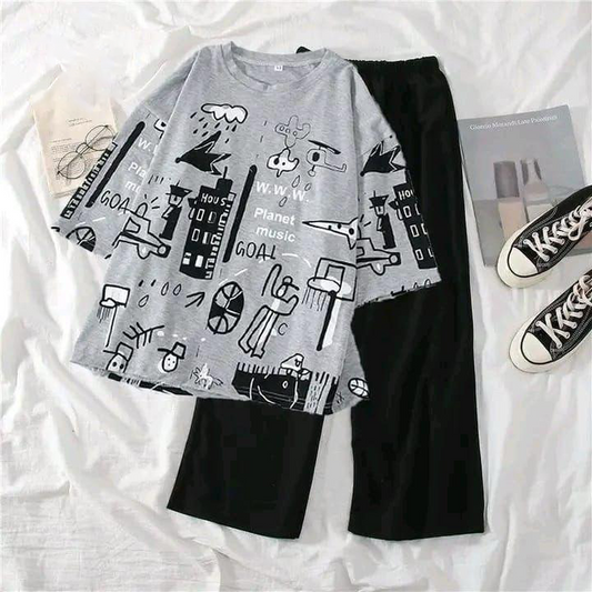 SOFT COTTAN PJ SUT FOR WOMENS AND GIRLS